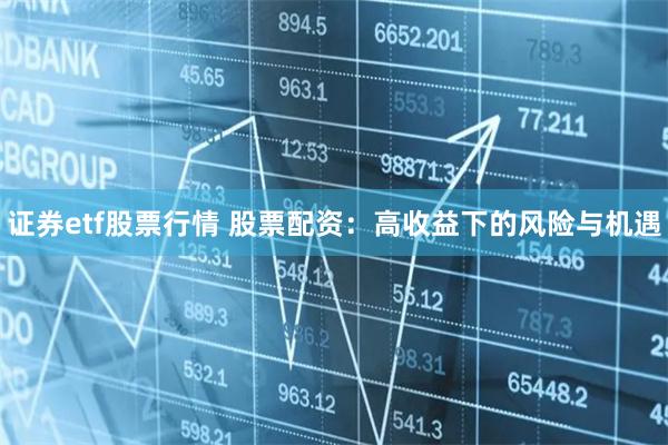 证券etf股票行情 股票配资：高收益下的风险与机遇
